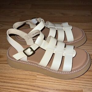 American eagle platform sandals